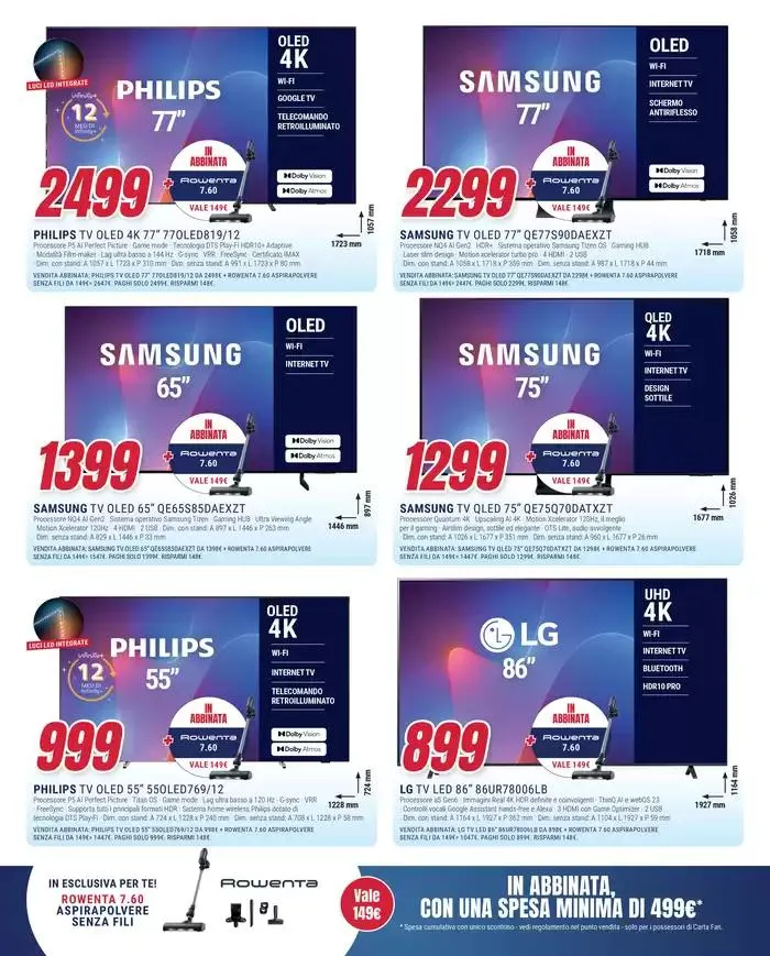 SUBITO PER TE L’ASPIRAPOLVERE da 17 aprile a 7 maggio di 2025 - Pagina del volantino 4