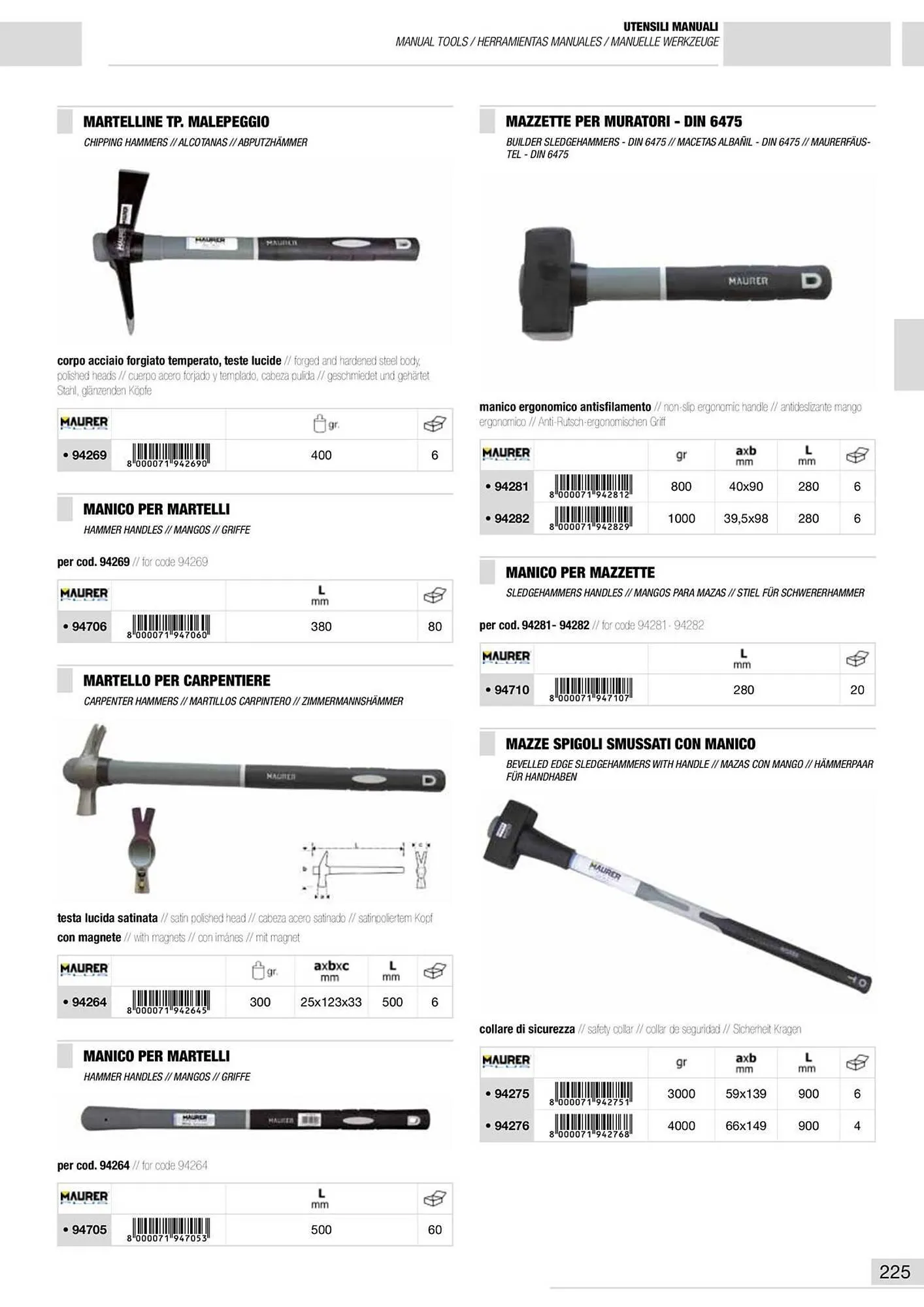Volantino Maurer da 10 gennaio a 30 giugno di 2024 - Pagina del volantino 226