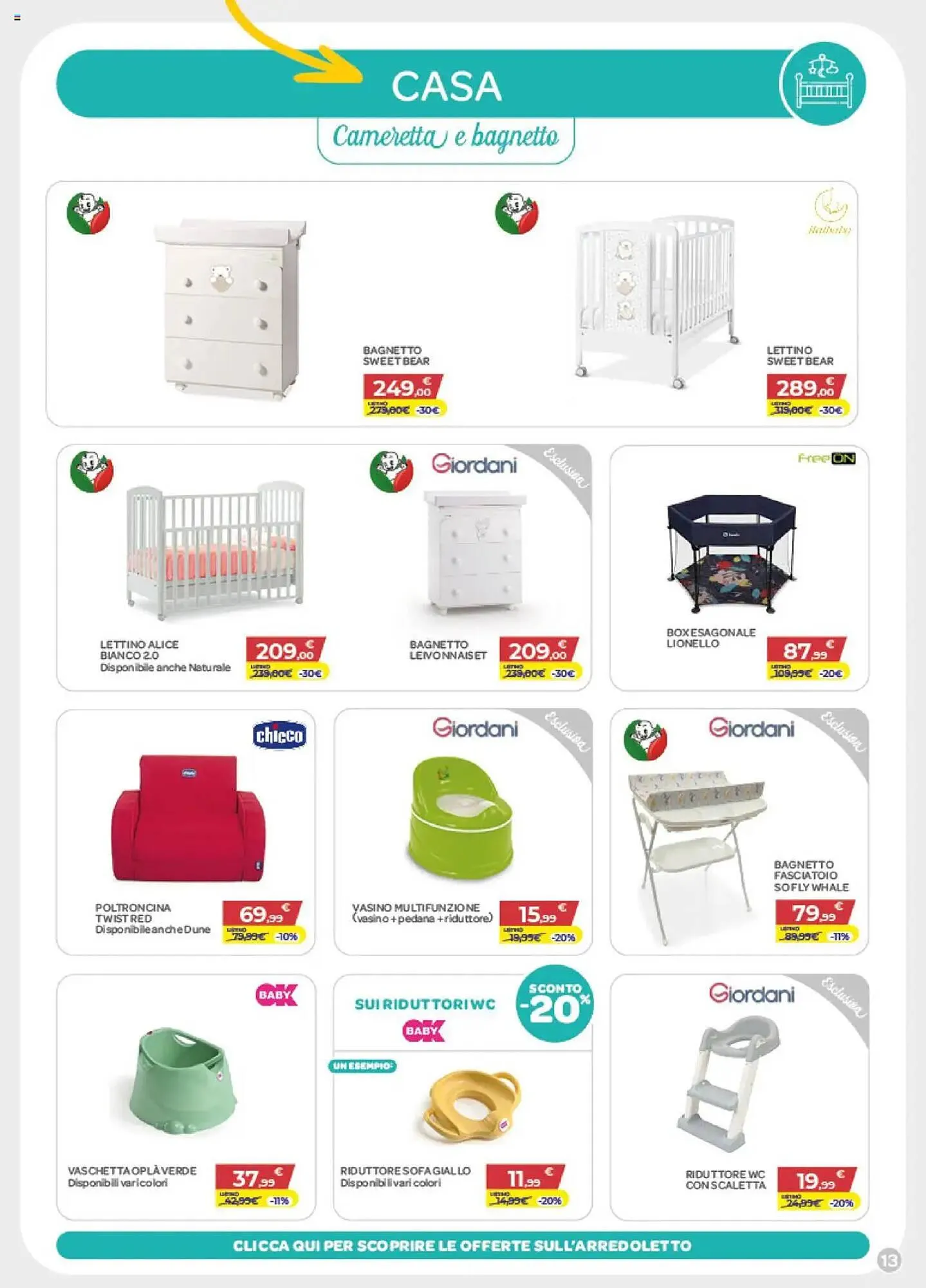 Volantino Bimbo Store da 4 aprile a 29 aprile di 2025 - Pagina del volantino 13