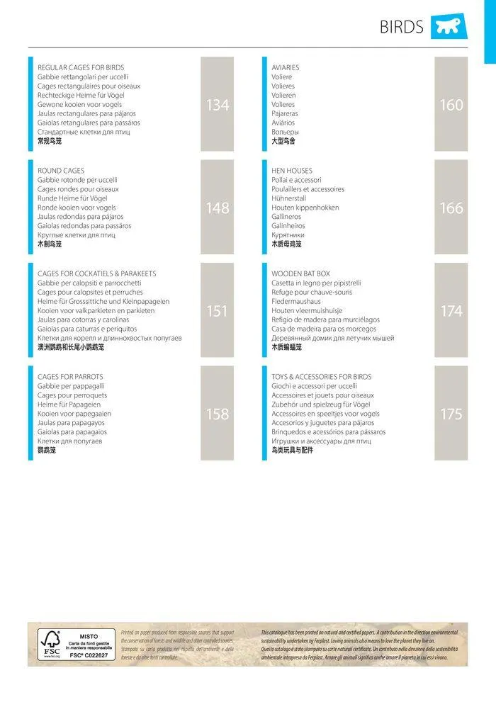 Small animals and birds da 6 maggio a 30 settembre di 2025 - Pagina del volantino 6