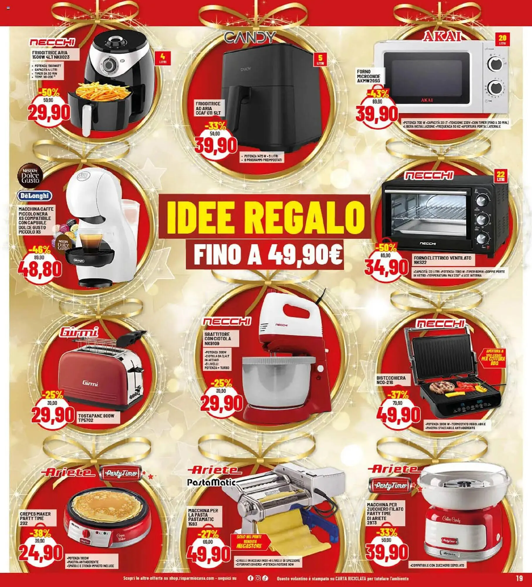 Volantino Risparmio Casa da 22 dicembre a 4 gennaio di 2026 - Pagina del volantino 19