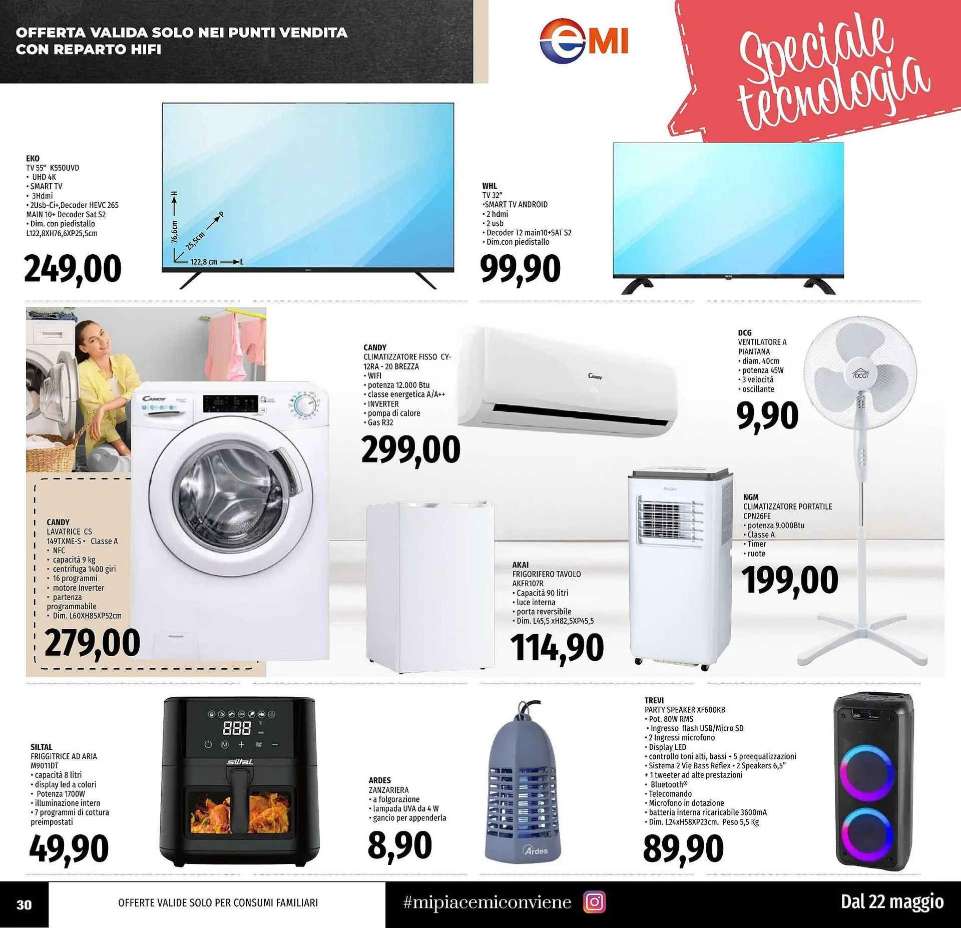 Volantino Emi Supermercati da 22 maggio a 4 giugno di 2025 - Pagina del volantino 30