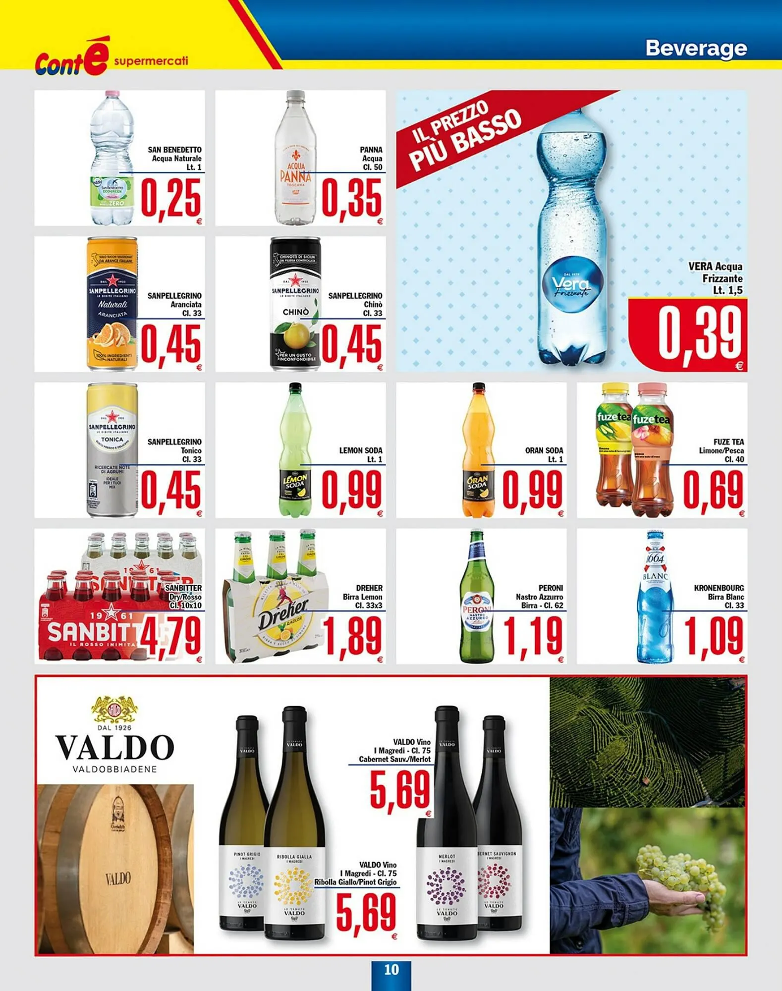 Volantino Conté Supermercati da 2 aprile a 10 aprile di 2024 - Pagina del volantino 10