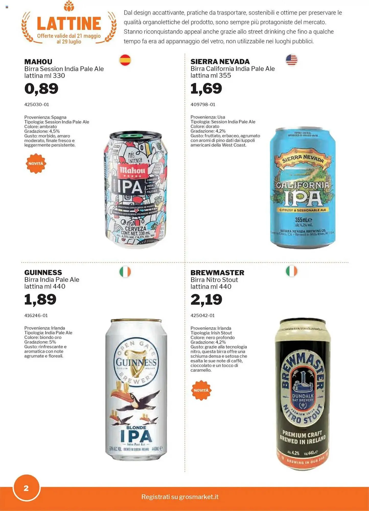 Volantino GrosMarket da 21 maggio a 29 luglio di 2025 - Pagina del volantino 2