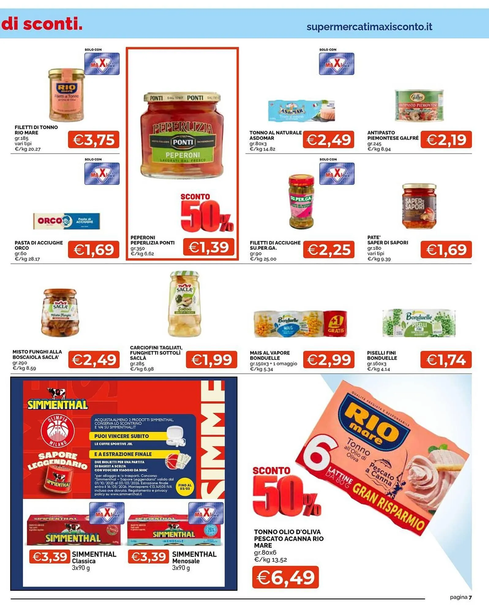 Volantino Maxisconto da 26 febbraio a 8 marzo di 2026 - Pagina del volantino 7