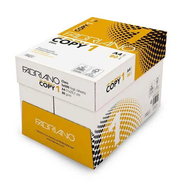 Carta fotocopie fabriano copy1 - 5 risme a4