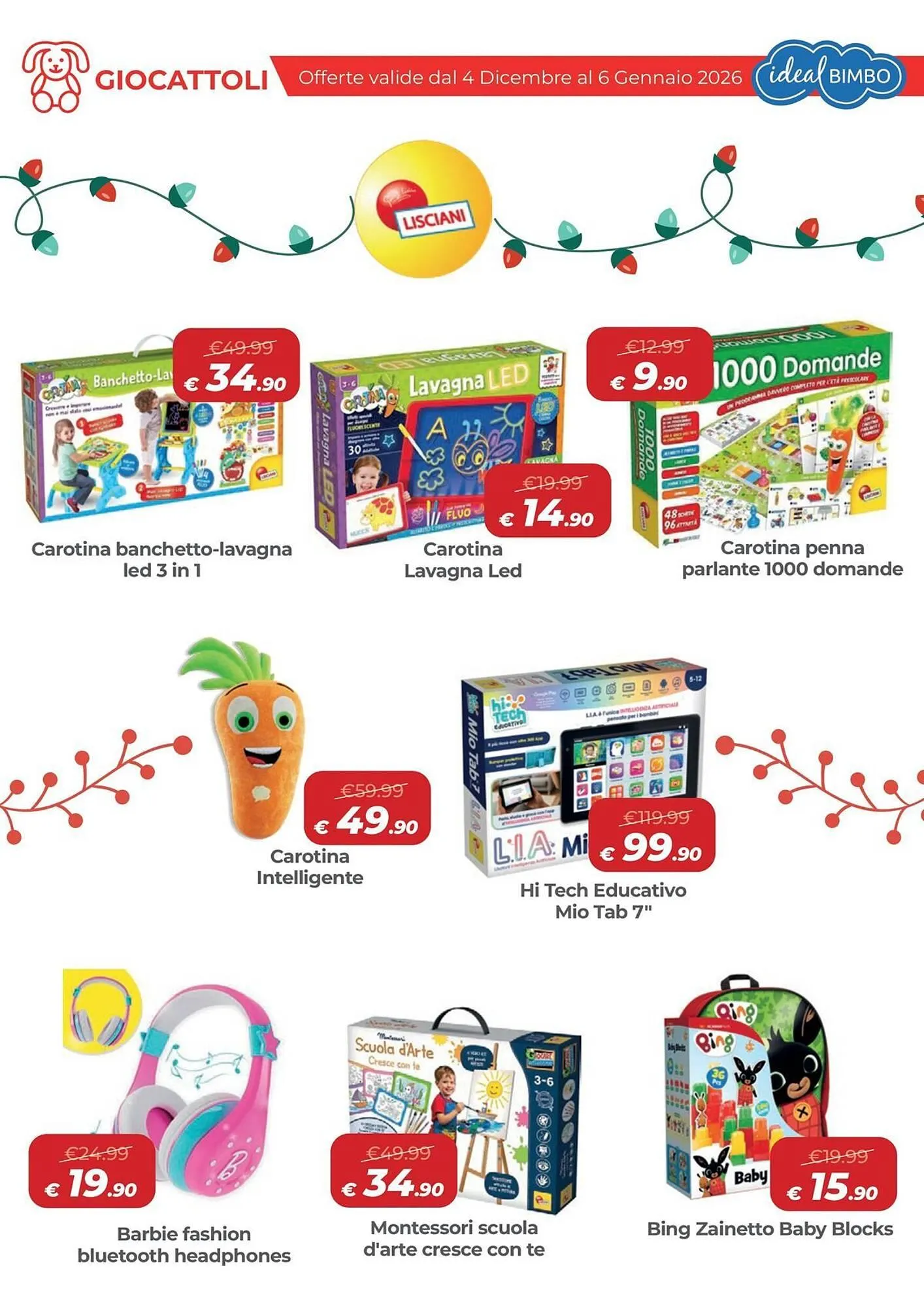 Volantino Ideal Bimbo da 4 dicembre a 6 gennaio di 2026 - Pagina del volantino 14