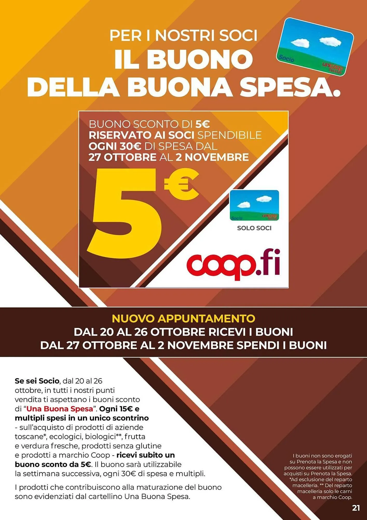 Volantino Unicoop da 30 ottobre a 12 novembre di 2025 - Pagina del volantino 21