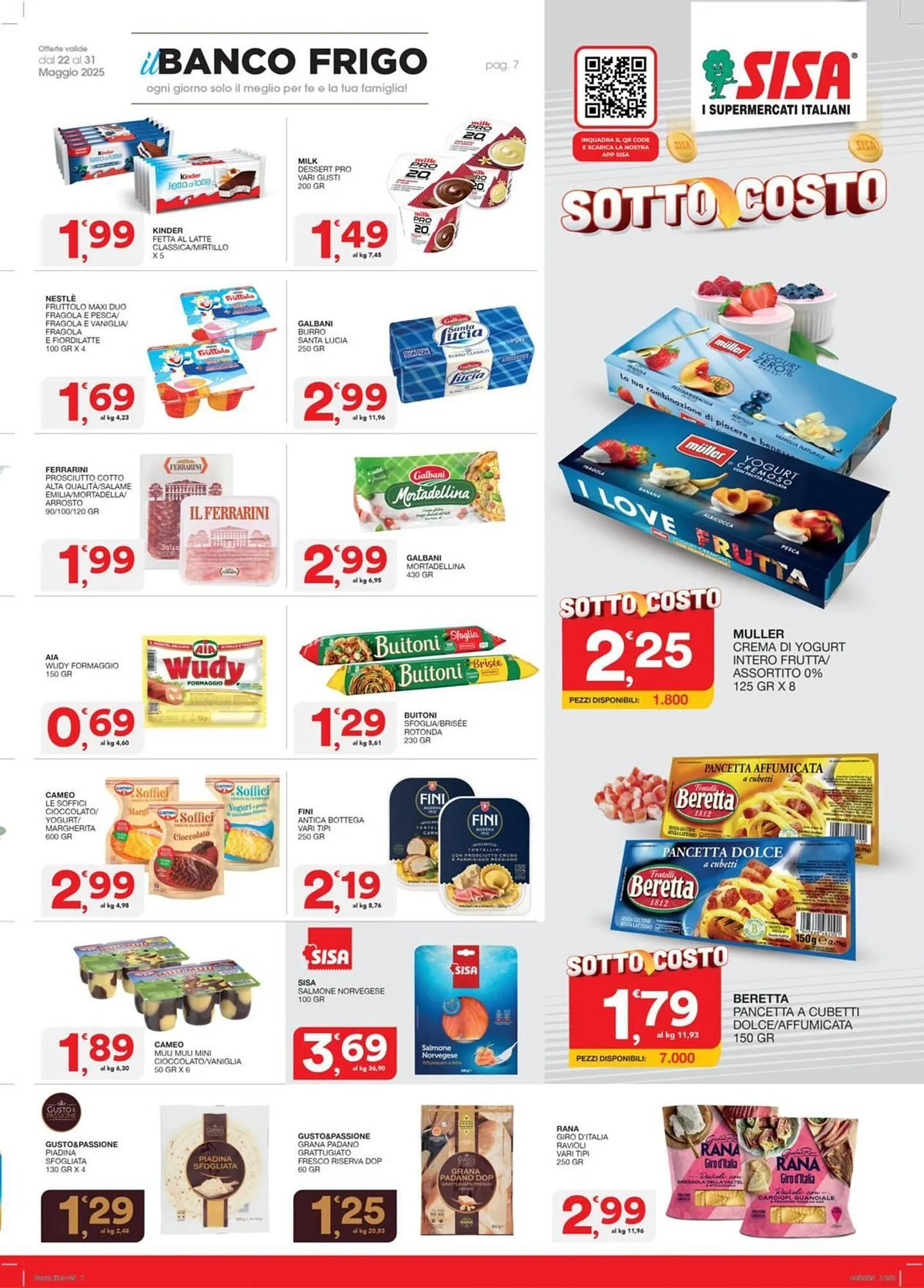 Volantino Sisa da 22 maggio a 31 maggio di 2025 - Pagina del volantino 7