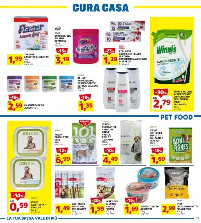 Sotto costo da 27 marzo a 5 aprile di 2025 - Pagina del volantino 17