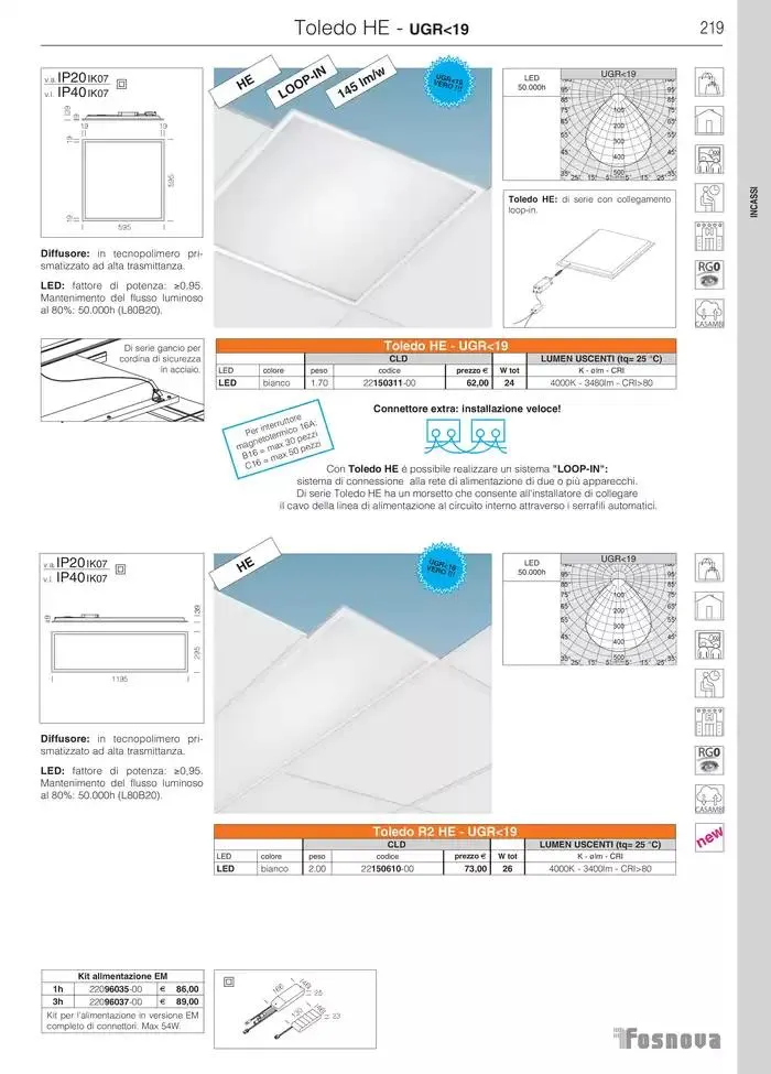 Fosnova LED 24/25 da 16 gennaio a 31 ottobre di 2025 - Pagina del volantino 221