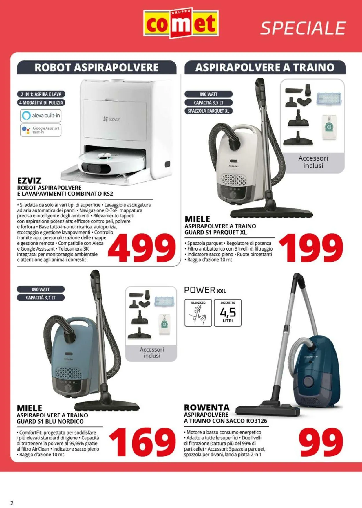 Comet Volantino attuale da 1 agosto a 20 agosto di 2025 - Pagina del volantino 2