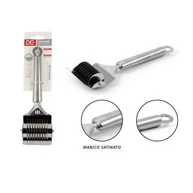 Dc - Steel Pastry Cutter Satin Finish 24X6.5Cm