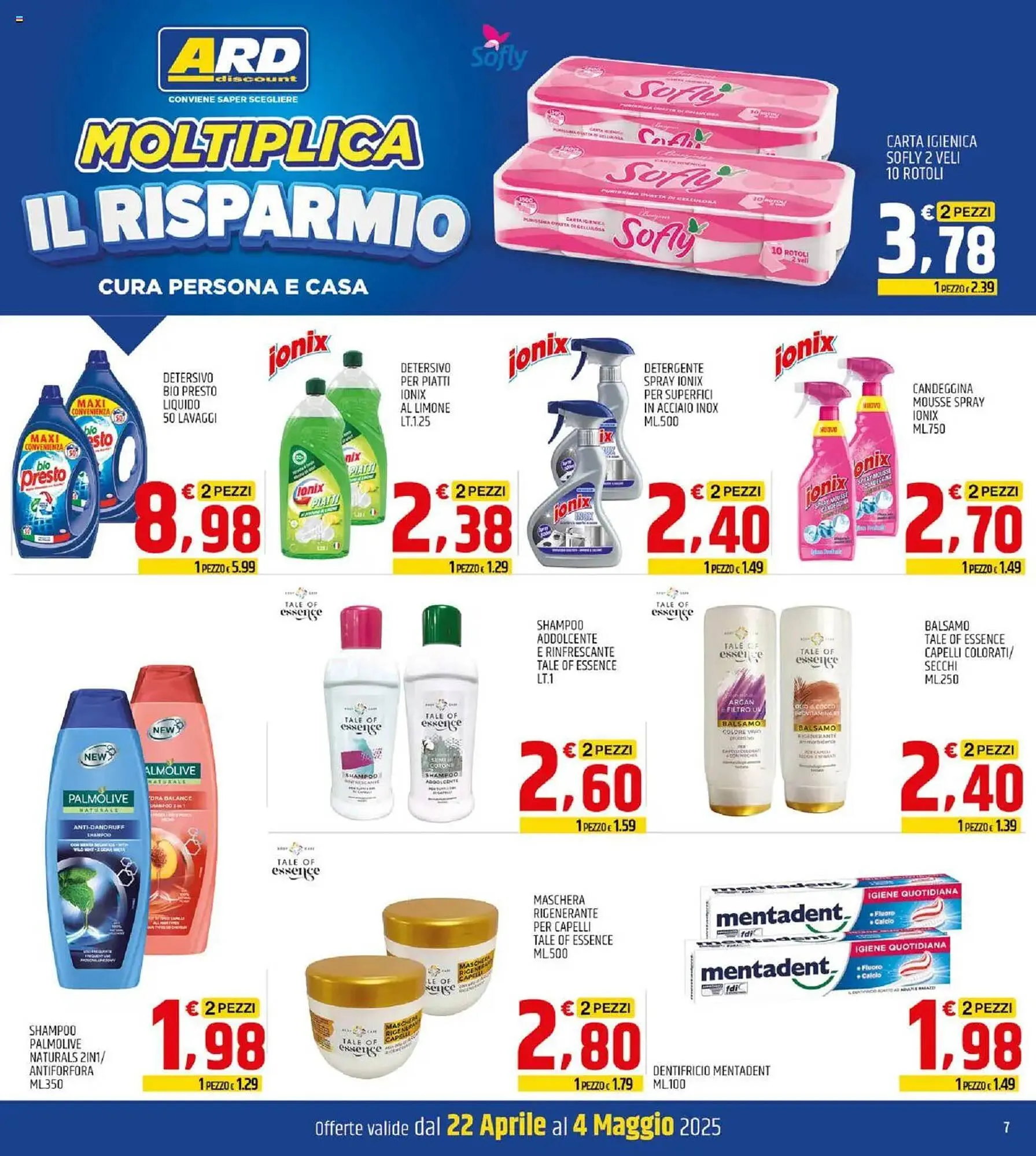 Volantino Ard Discount da 22 aprile a 4 maggio di 2025 - Pagina del volantino 7