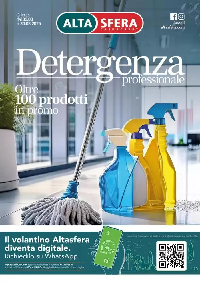 Detergenza professionale da 3 marzo a 30 marzo di 2025 - Pagina del volantino 1