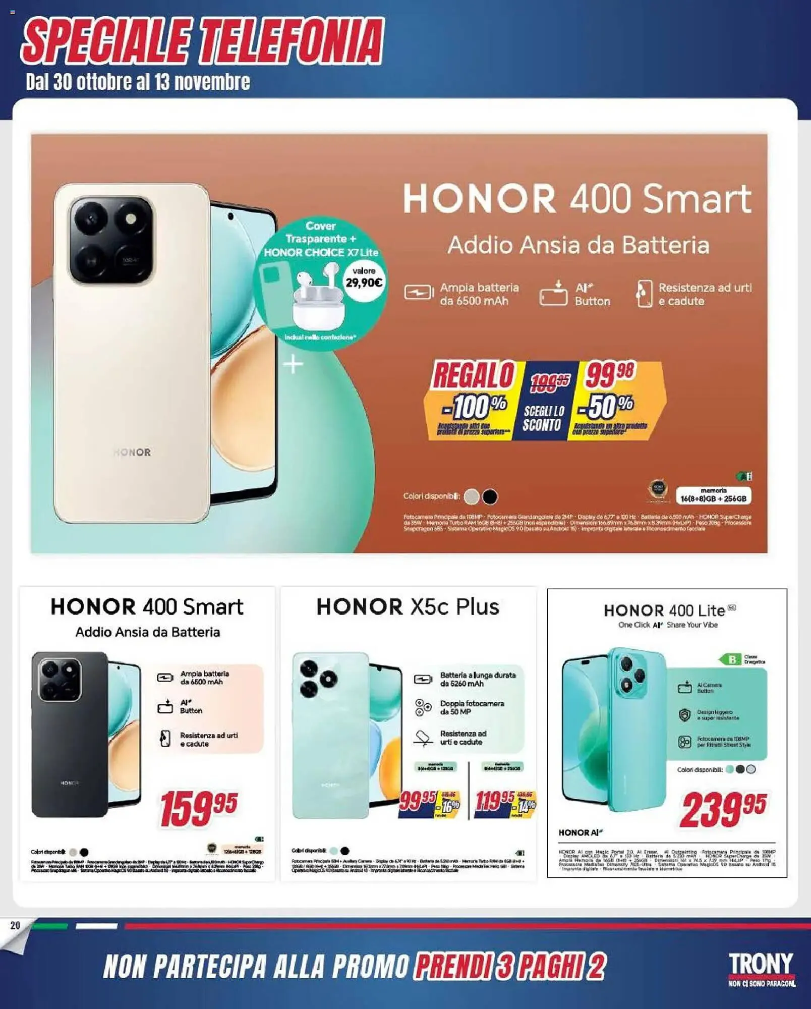 Volantino Trony da 30 ottobre a 24 novembre di 2025 - Pagina del volantino 20