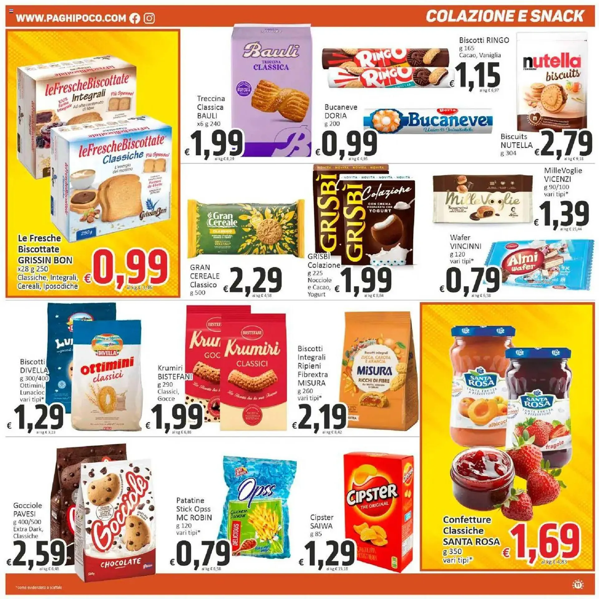 Volantino Paghi Poco da 20 ottobre a 29 ottobre di 2025 - Pagina del volantino 11