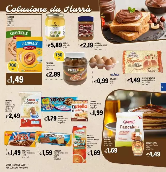 Offerte Hurra da 27 marzo a 9 aprile di 2025 - Pagina del volantino 5