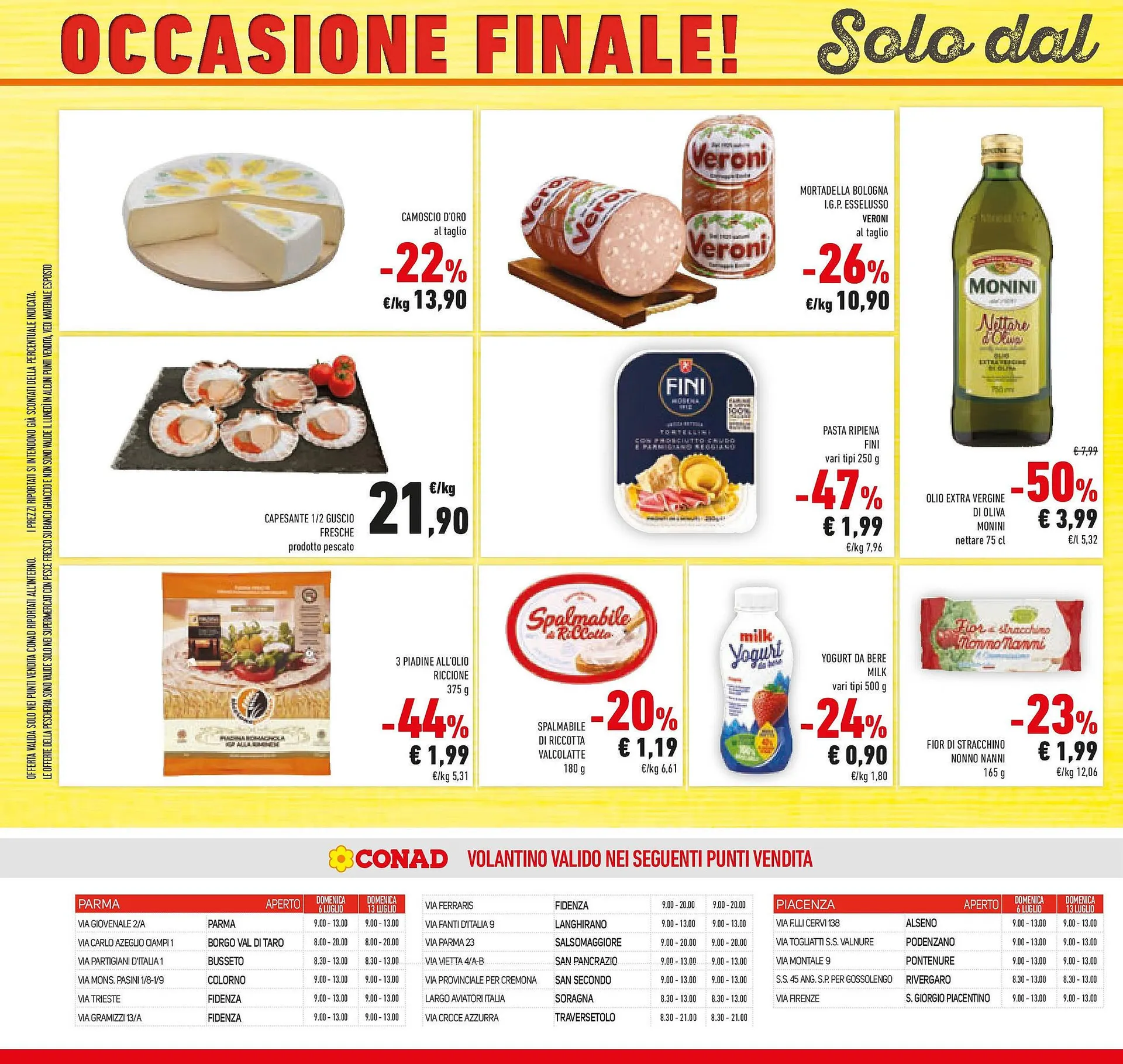 Volantino Conad da 30 giugno a 15 luglio di 2025 - Pagina del volantino 28