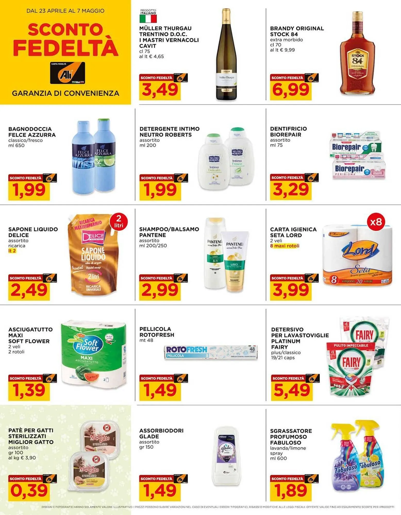 Volantino Alì Supermercati da 23 aprile a 7 maggio di 2025 - Pagina del volantino 16