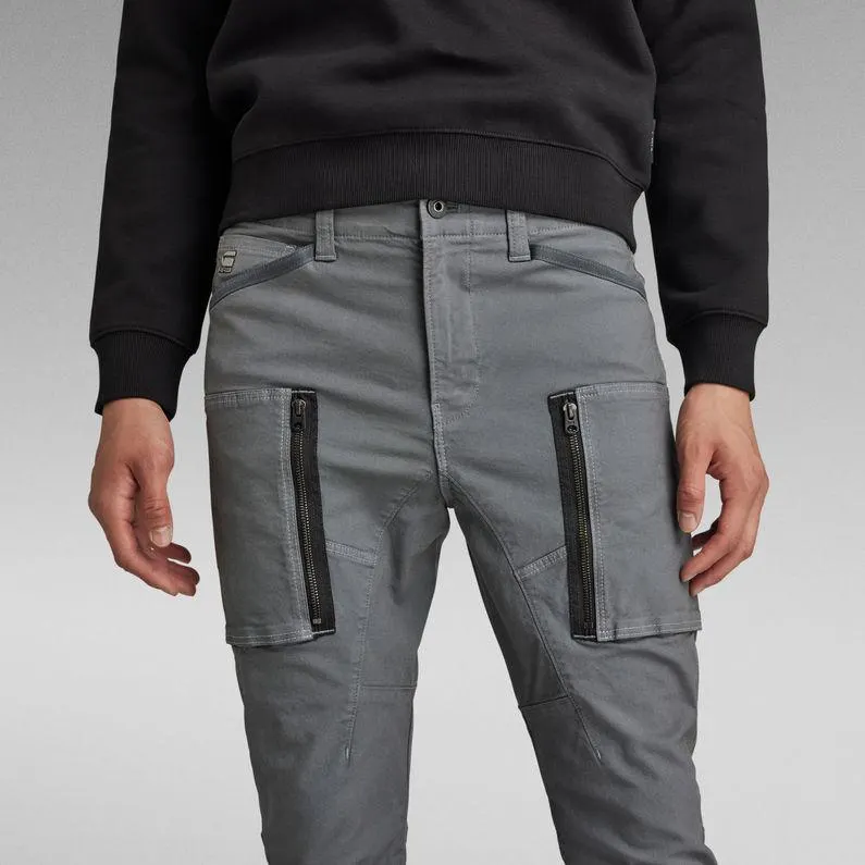 Zip Pocket 3D Skinny Cargo Pants