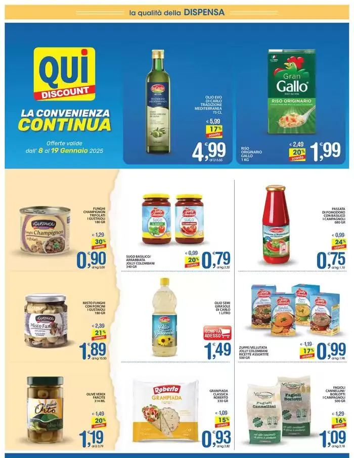 La Convenienza Continua da 8 gennaio a 19 gennaio di 2025 - Pagina del volantino 4