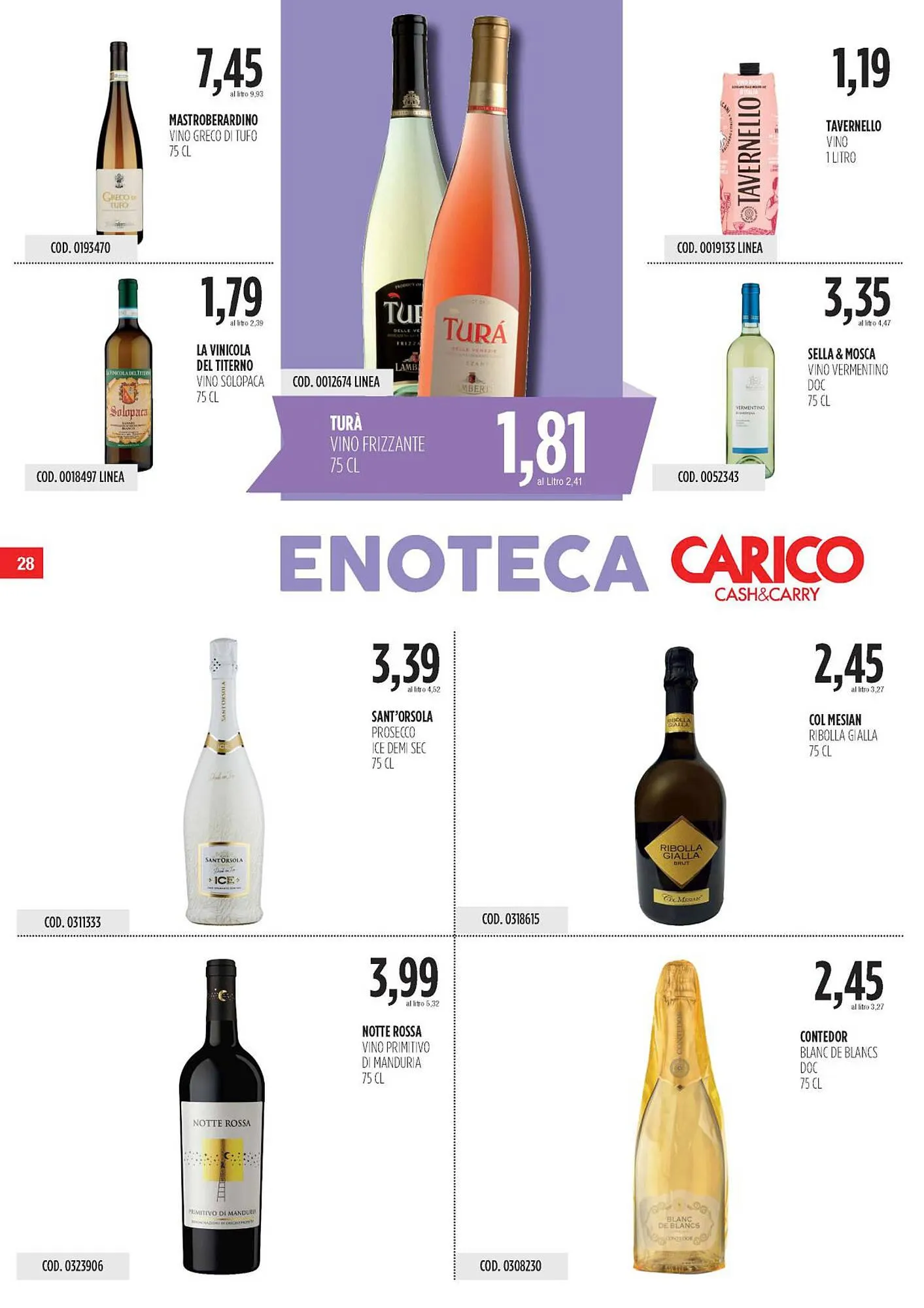 Volantino Carico Cash & Carry da 30 aprile a 13 maggio di 2026 - Pagina del volantino 28