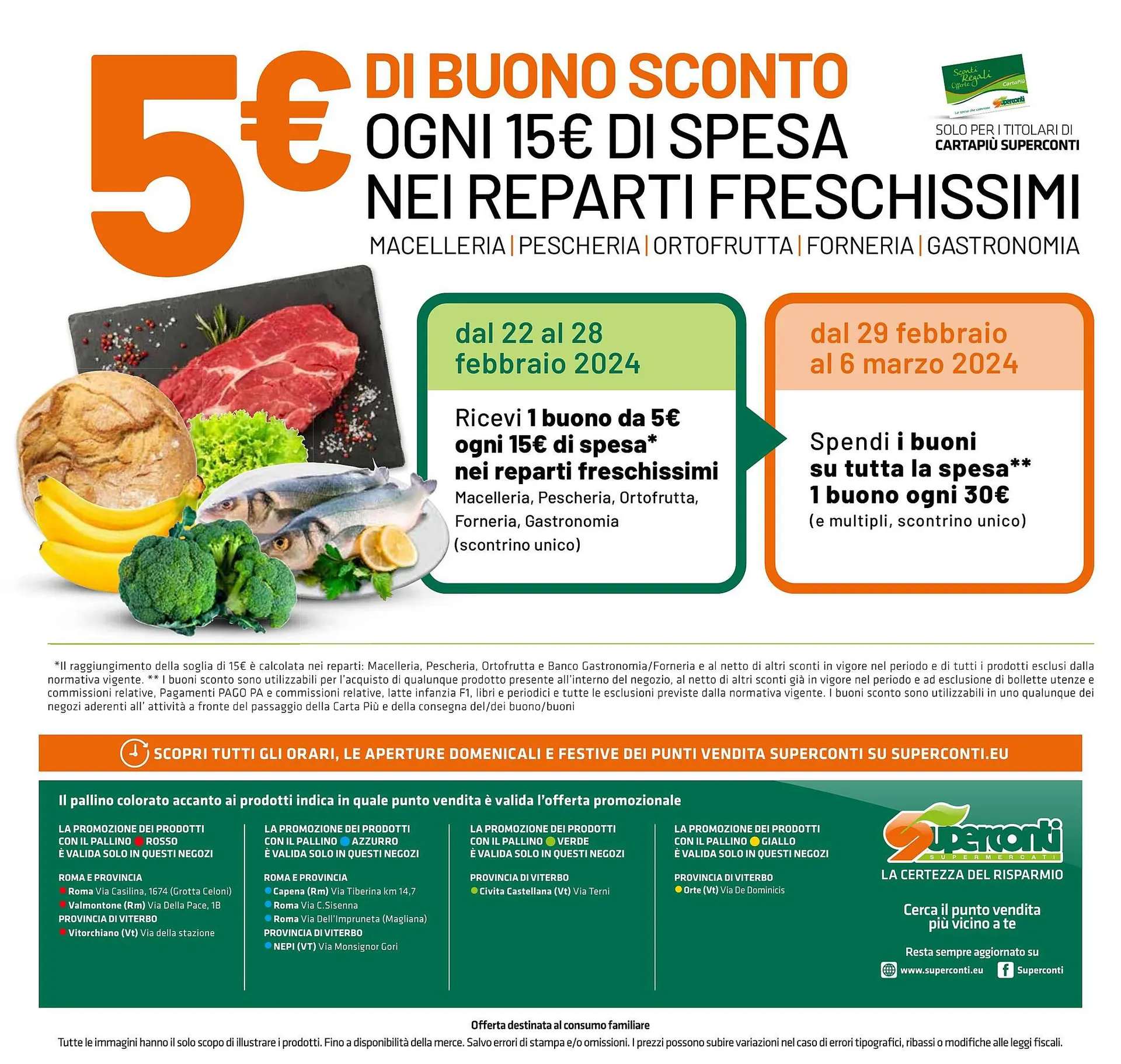 Volantino Superconti da 22 febbraio a 6 marzo di 2024 - Pagina del volantino 20