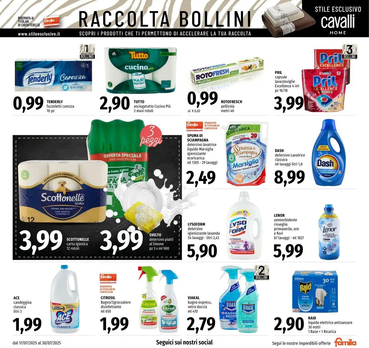 Famila Volantino attuale da 17 luglio a 30 luglio di 2025 - Pagina del volantino 23