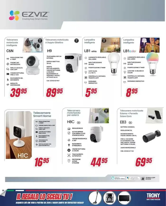 Il regalo lo scegli tu da Trony! da 12 aprile a 7 maggio di 2025 - Pagina del volantino 30