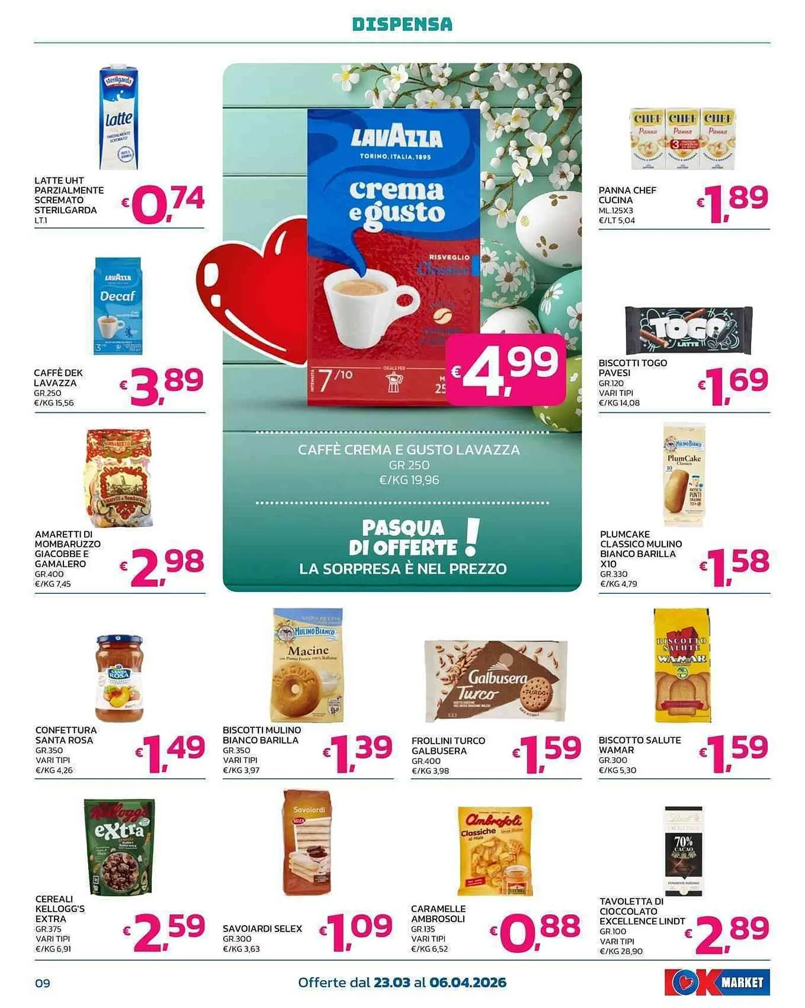 Volantino Ok Market da 23 marzo a 6 aprile di 2026 - Pagina del volantino 9