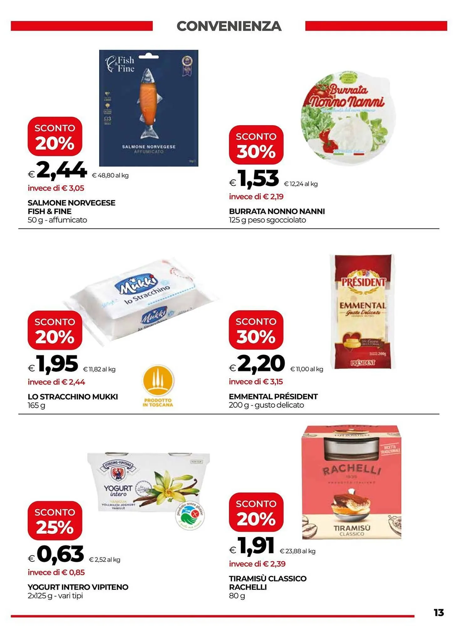 Volantino Unicoop da 5 giugno a 18 giugno di 2025 - Pagina del volantino 13