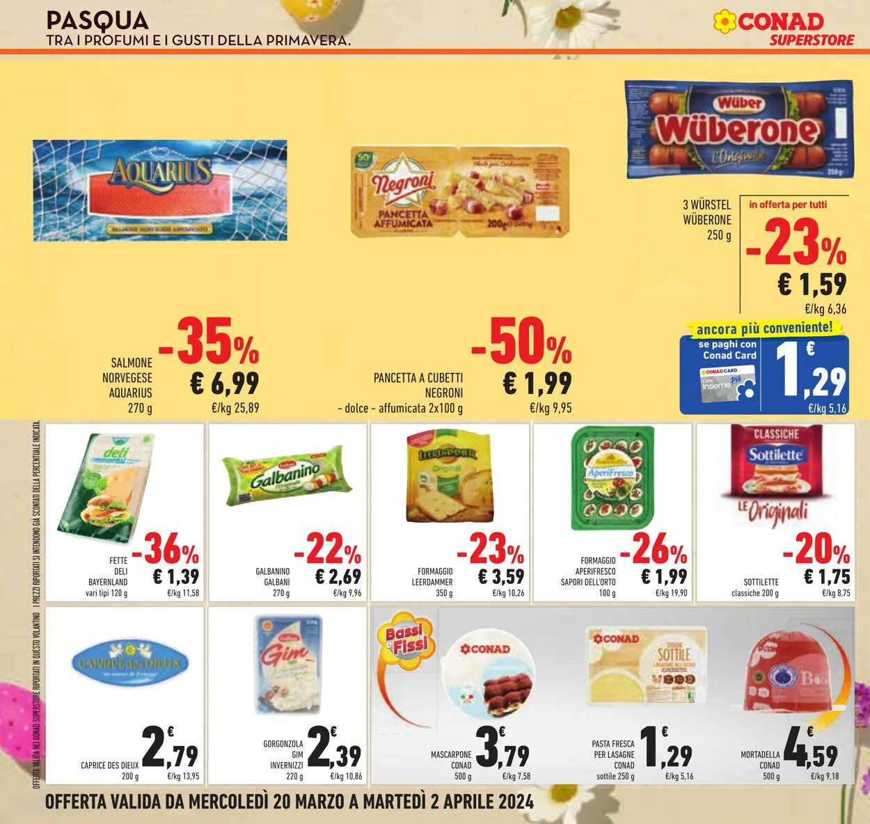 Conad - Superstore - Milano Volantino attuale da 20 marzo a 2 aprile di 2024 - Pagina del volantino 20