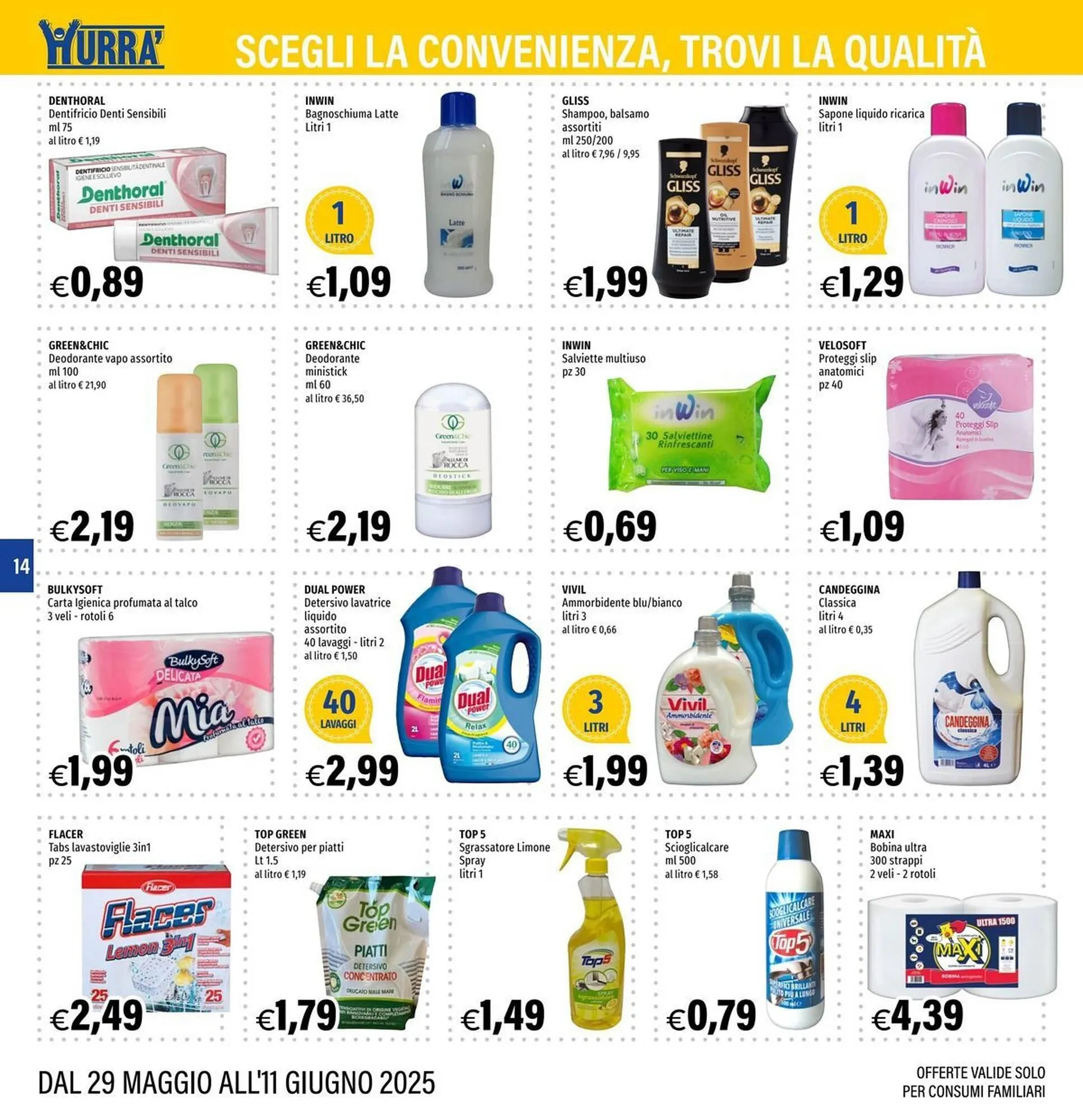 Volantino Hurrà da 29 maggio a 11 giugno di 2025 - Pagina del volantino 14