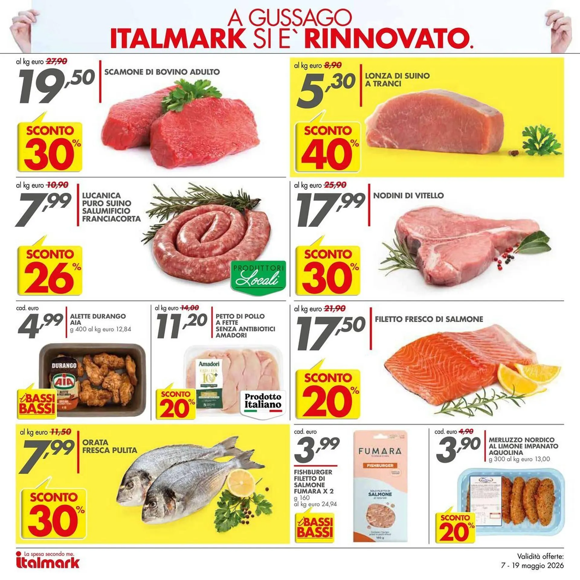 Volantino Italmark da 7 maggio a 19 maggio di 2026 - Pagina del volantino 19