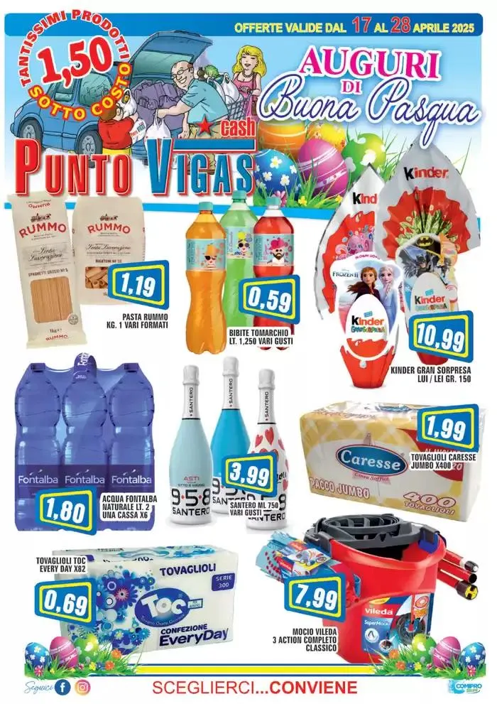 Auguri di Buon Pasqua da 17 aprile a 28 aprile di 2025 - Pagina del volantino 1