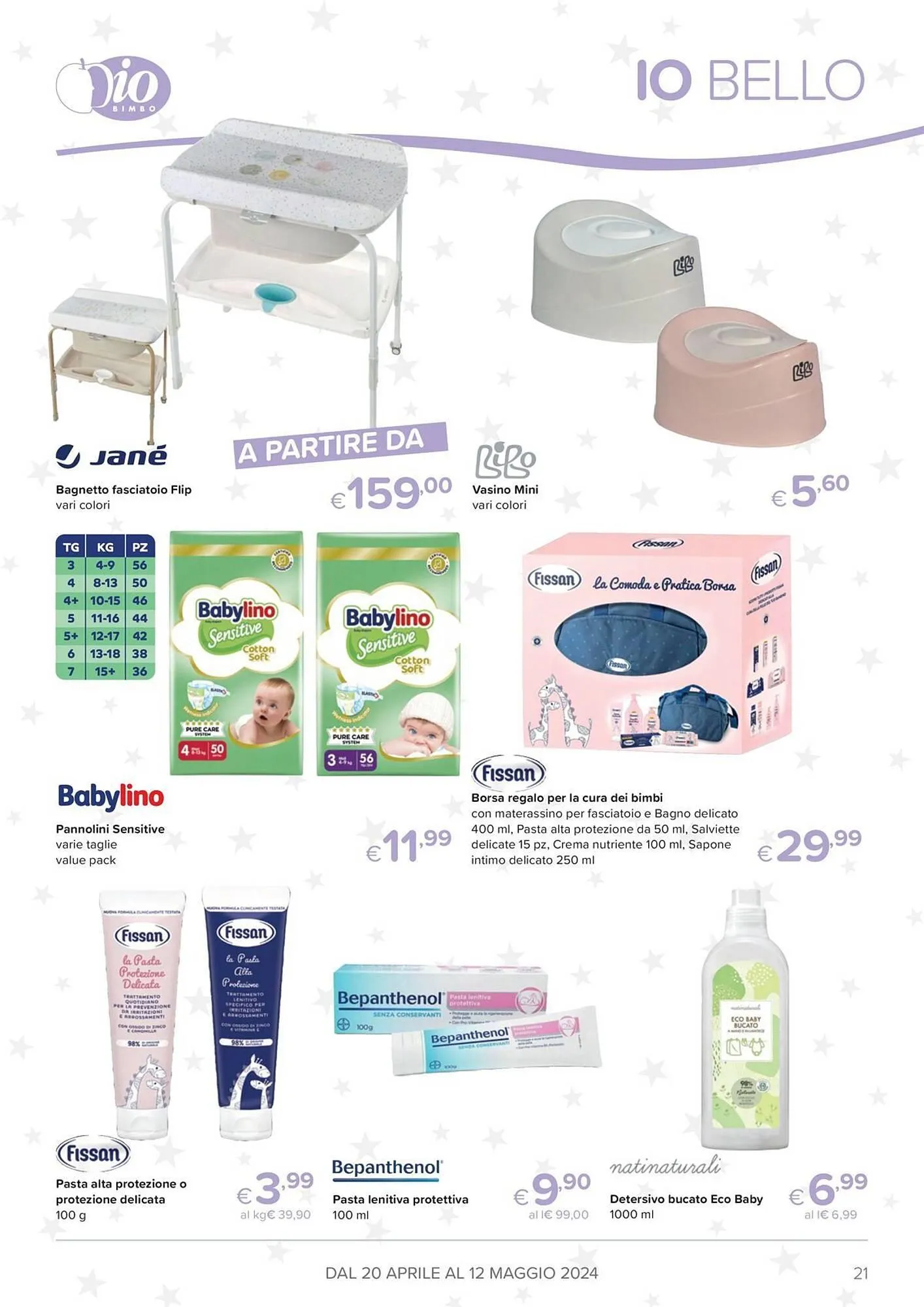 Volantino Io Bimbo da 22 aprile a 12 maggio di 2024 - Pagina del volantino 21