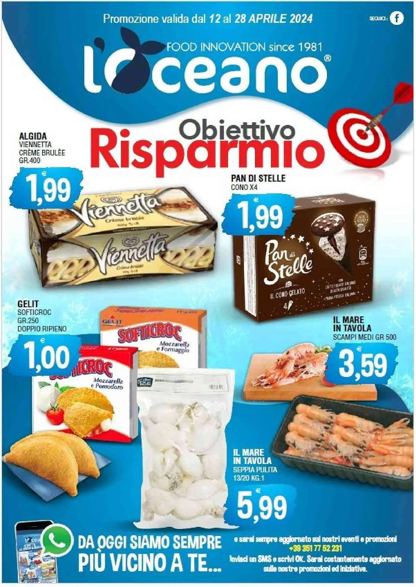 Volantino Oceano Surgelati da 12 aprile a 28 aprile di 2024 - Pagina del volantino 