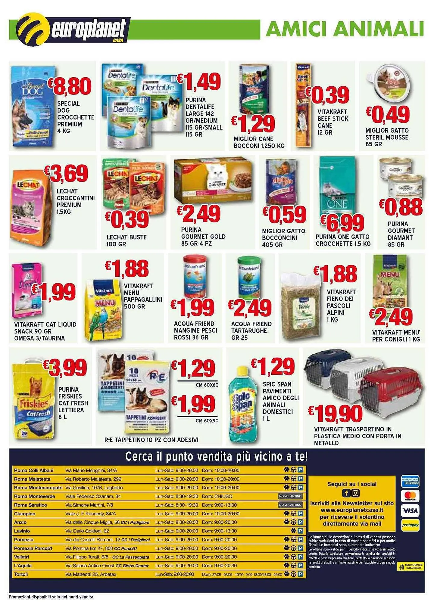 Volantino Europlanet Casa da 25 agosto a 10 settembre di 2023 - Pagina del volantino 16