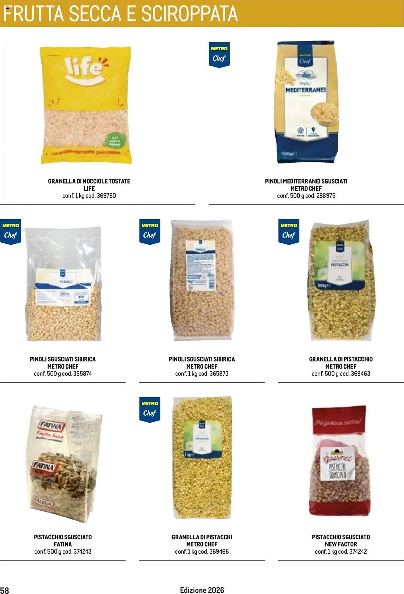 Volantino Metro da 17 ottobre a 17 ottobre di 2026 - Pagina del volantino 58