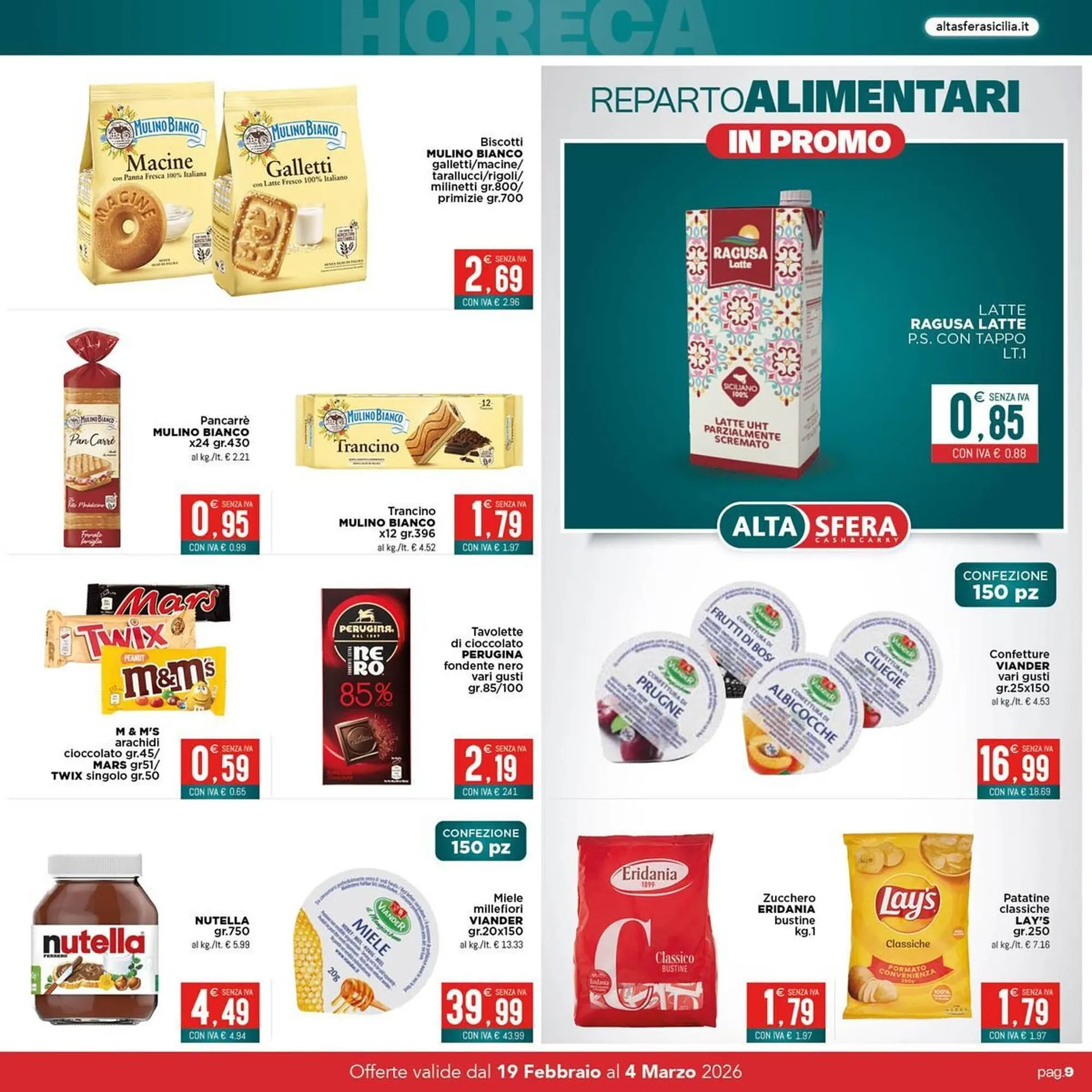 Volantino Altasfera da 19 febbraio a 4 marzo di 2026 - Pagina del volantino 9