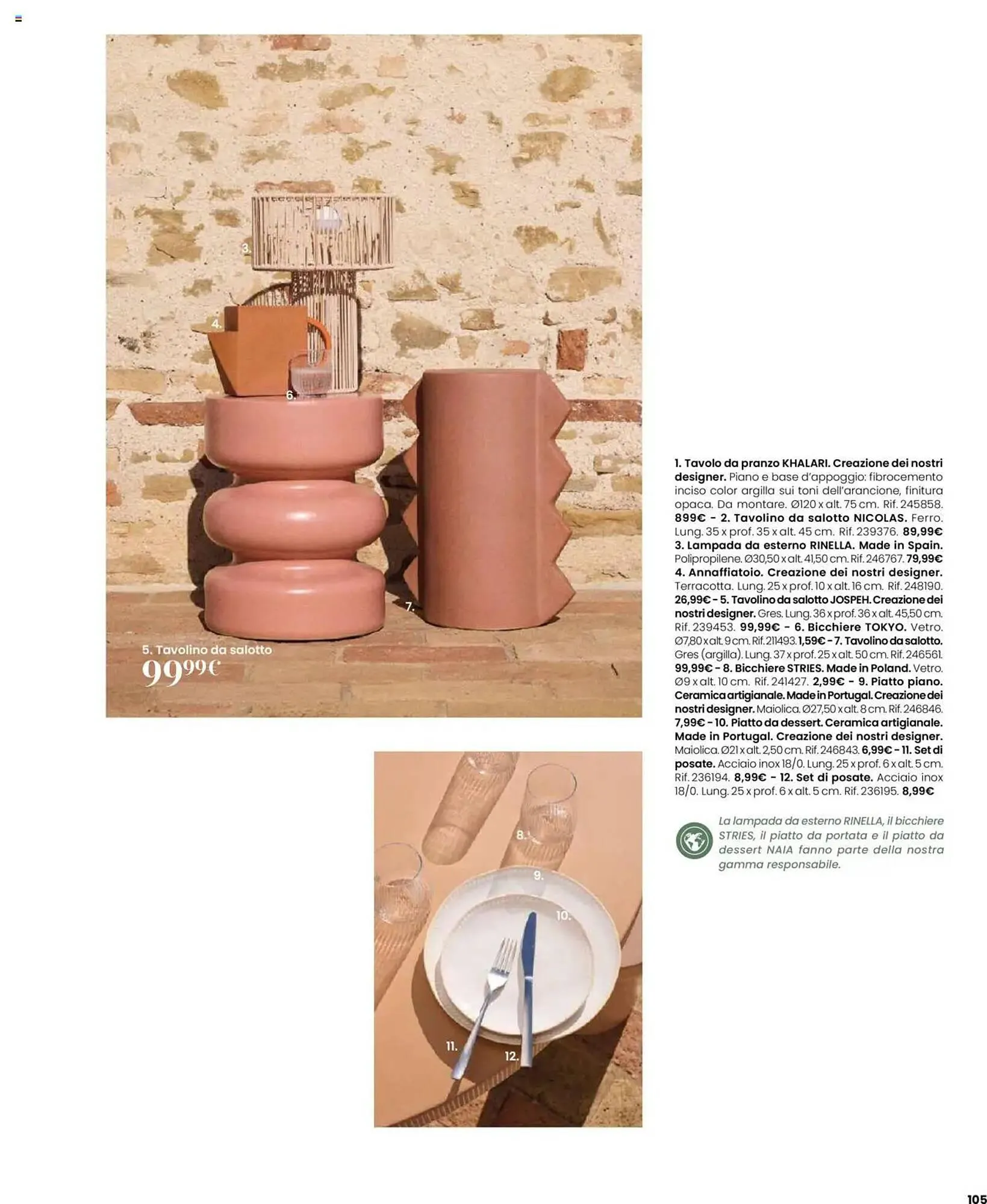 Volantino Maisons du Monde da 17 marzo a 30 settembre di 2025 - Pagina del volantino 107