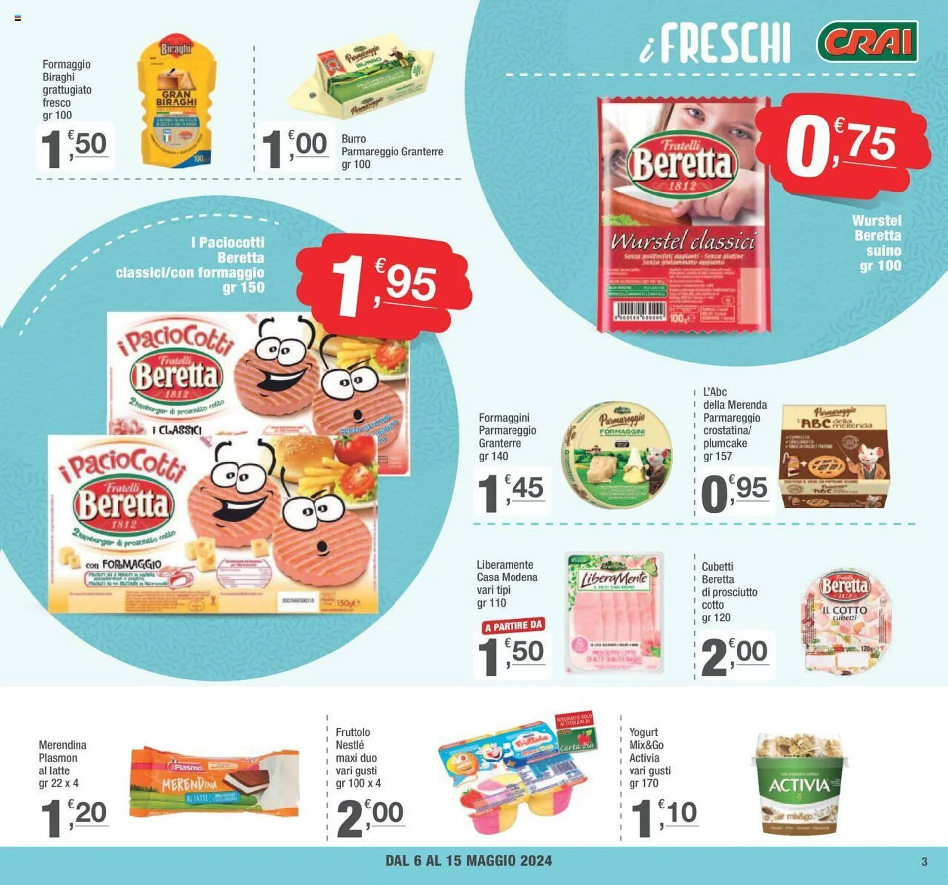 Volantino Crai da 6 maggio a 15 maggio di 2024 - Pagina del volantino 3