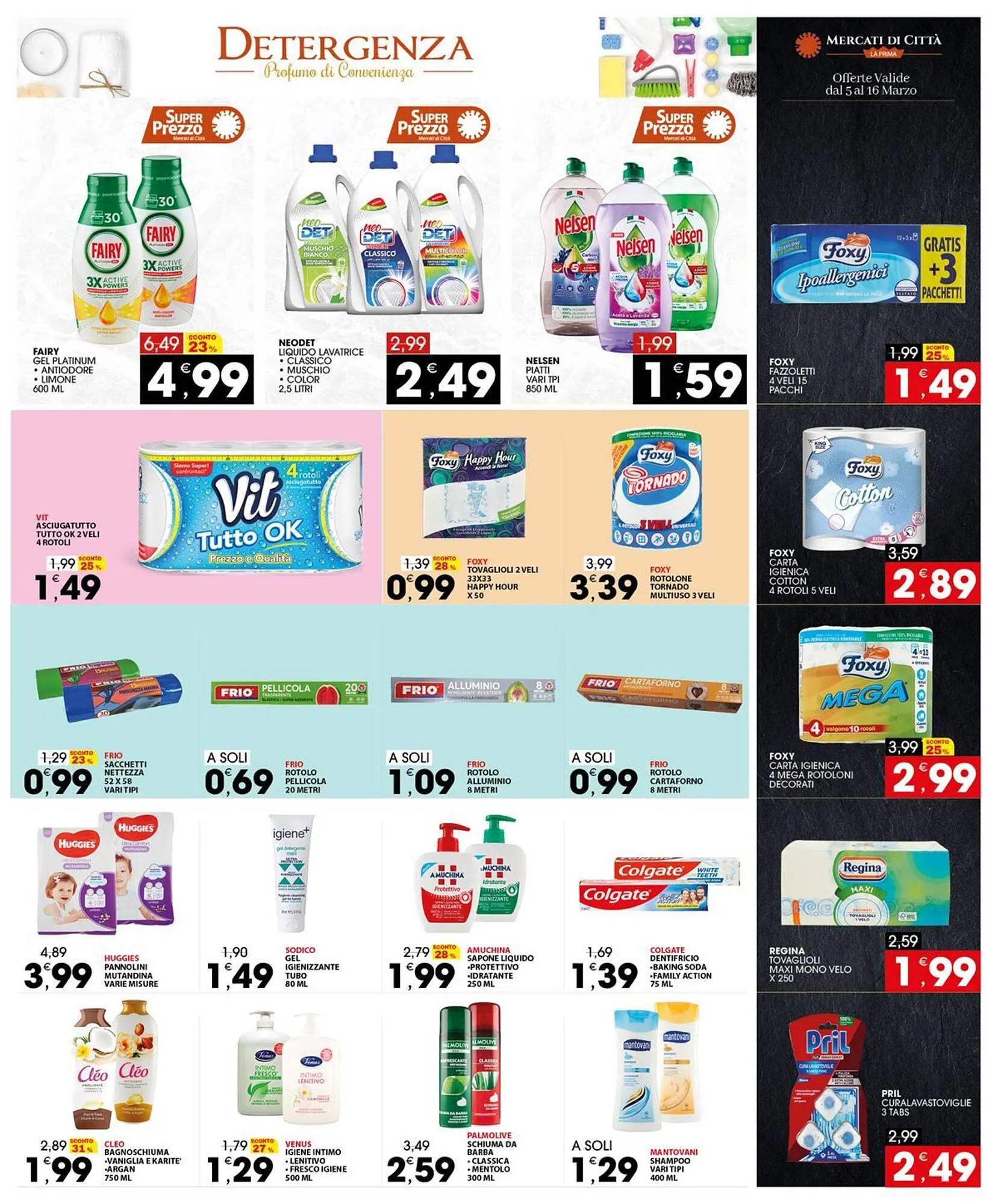 Volantino Mercati di Città La Prima da 5 marzo a 16 marzo di 2024 - Pagina del volantino 23