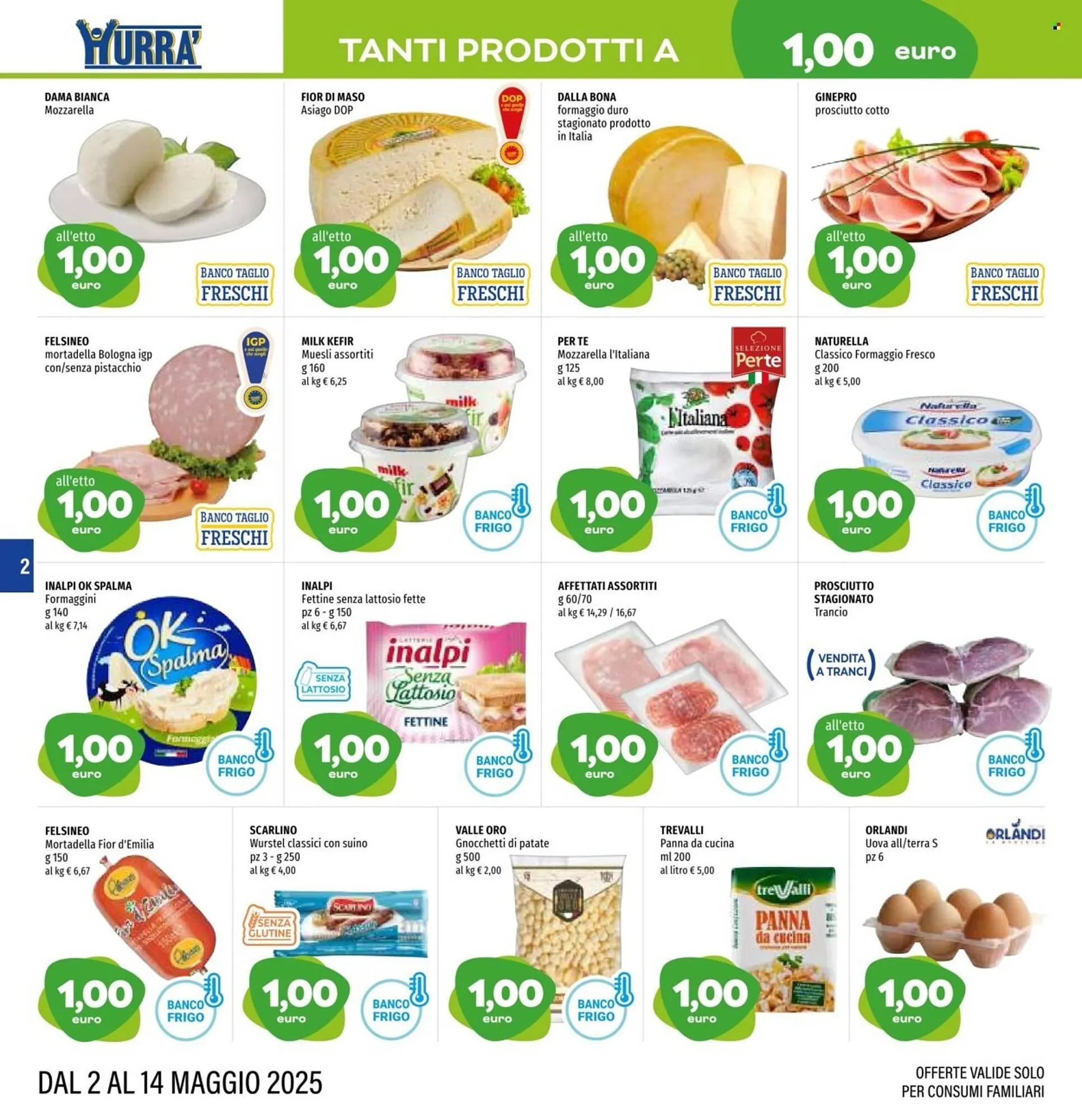 Volantino Hurrà da 2 maggio a 14 maggio di 2025 - Pagina del volantino 2