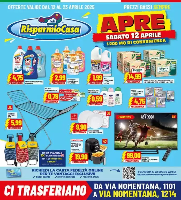 Nuova apertura Roma da 12 aprile a 23 aprile di 2025 - Pagina del volantino 1