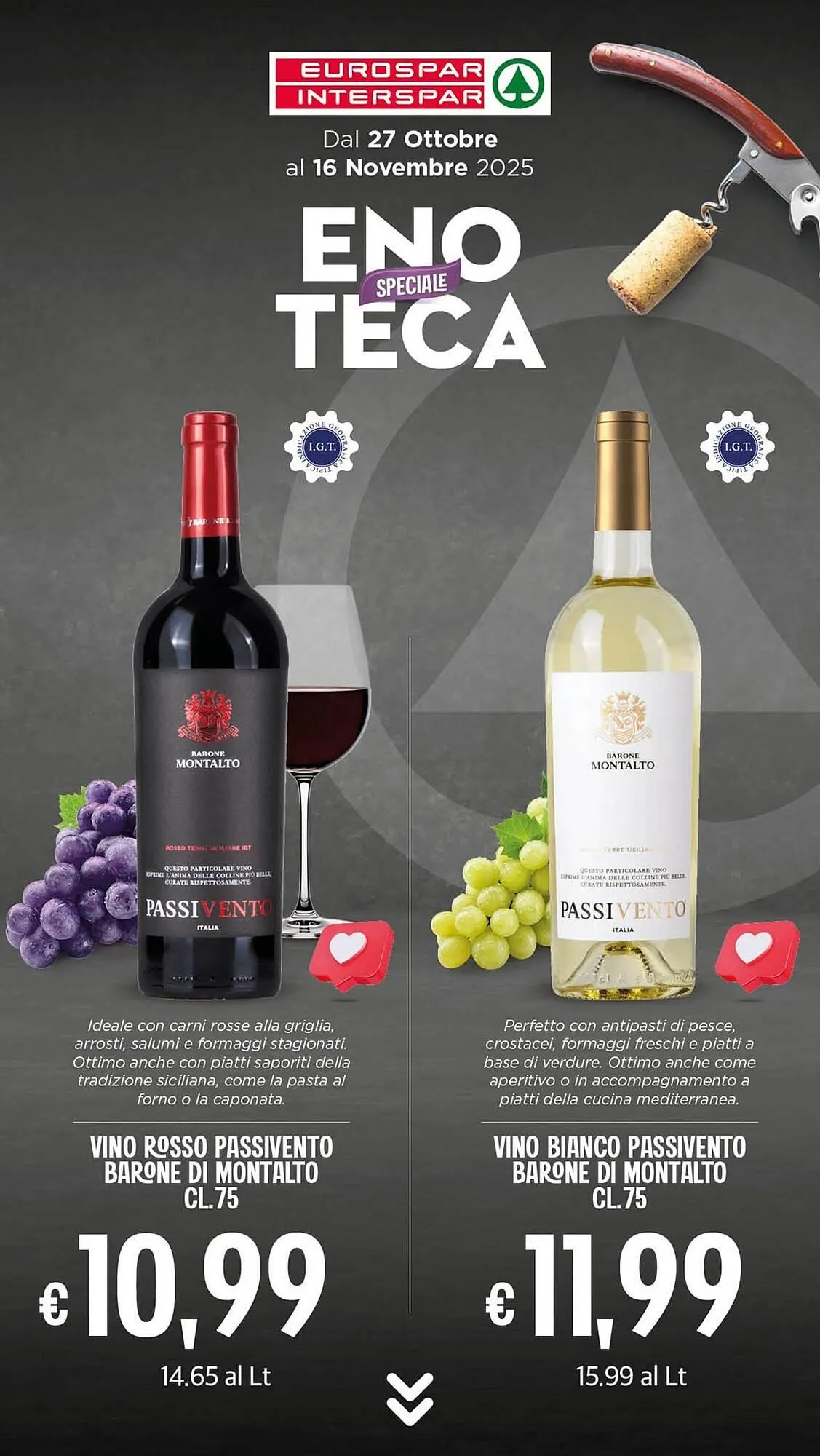 Volantino Eurospar da 27 ottobre a 16 novembre di 2025 - Pagina del volantino 23