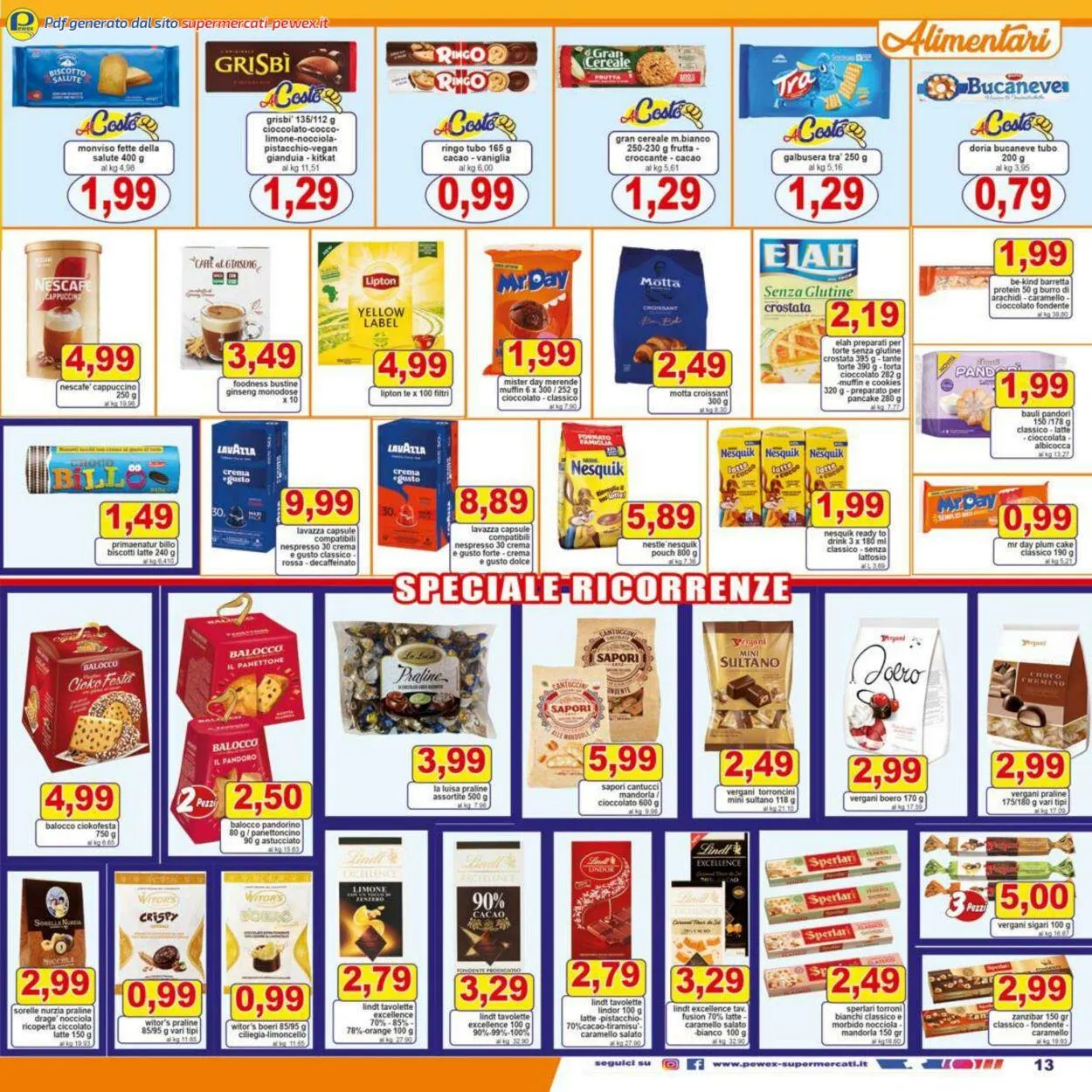 Pewex Volantino attuale da 9 dicembre a 23 dicembre di 2025 - Pagina del volantino 13