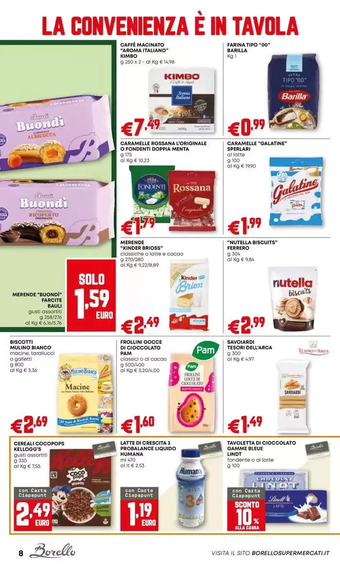 Risparmio di qualita da 15 maggio a 28 maggio di 2025 - Pagina del volantino 8