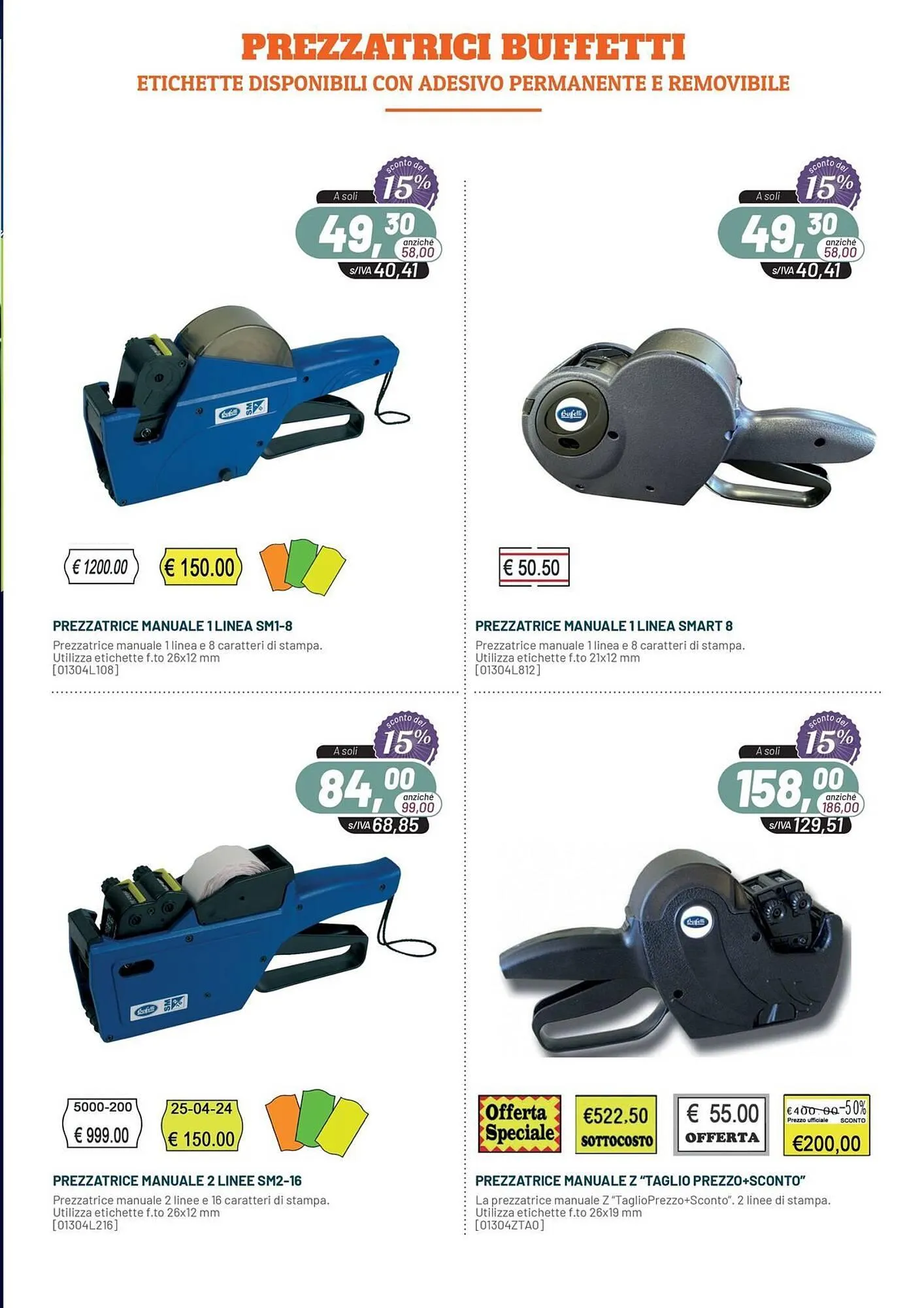 Volantino Buffetti da 2 ottobre a 31 ottobre di 2025 - Pagina del volantino 19